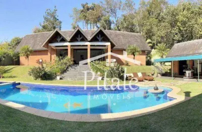Sobrado com 4 dormitórios, 636 m² - venda por r$ 2.800.000,00 ou aluguel por r$ 21.361,78/mês - granja viana - cotia/sp