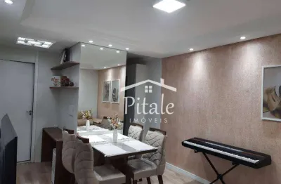 Apartamento com 2 dormitórios à venda, 44 m² por r$ 287.000,00 - recanto vista alegre - cotia/sp