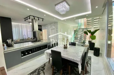 Sobrado com 3 dormitórios à venda, 250 m² por r$ 1.100.000,00 - chácara roselândia - cotia/sp