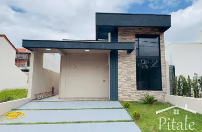 Casa com 3 dormitórios à venda, 105 m² por r$ 629.000,00 - chácara real (caucaia do alto) - cotia/sp