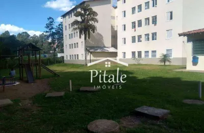 Apartamento com 2 dormitórios à venda, 56 m² por r$ 190.800,00 - chácara roselândia - cotia/sp
