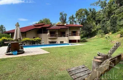 Casa com 4 dormitórios à venda, 550 m² por r$ 1.800.000,00 - jardim itatiaia - embu das artes/sp