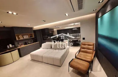 Apartamento com 3 dormitórios à venda, 136 m² por r$ 3.392.000,00 - vila anastácio - são paulo/sp