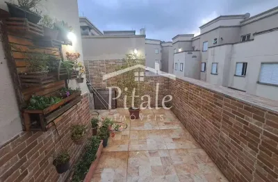 Cobertura com 3 dormitórios à venda, 138 m² por r$ 400.000,00 - morro grande - cotia/sp