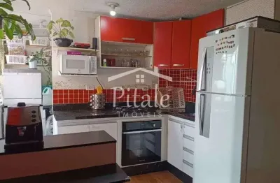 Apartamento com 2 dormitórios à venda, 48 m² por r$ 250.000,00 - centro - jandira/sp