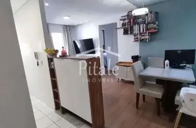 Apartamento com 2 dormitórios à venda, 54 m² por r$ 235.000,00 - jardim colibri ii - cotia/sp