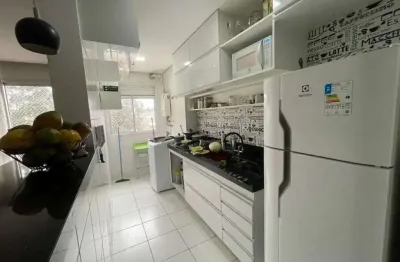 Apartamento com 2 dormitórios à venda, 48 m² por r$ 265.000,00 - jardim henriqueta - taboão da serr