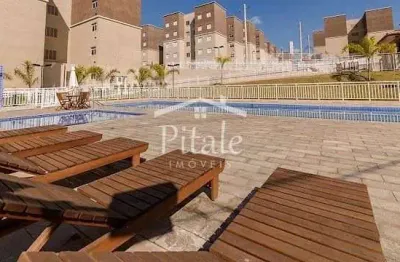 Apartamento com 2 dormitórios à venda, 48 m² por r$ 230.000,00 - jardim petrópolis - cotia/sp