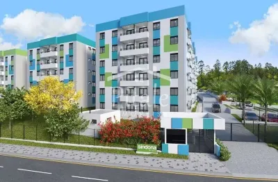 Apartamento garden com 2 dormitórios à venda, 47 m² por r$ 244.919,60 - haras santa bárbara - cotia