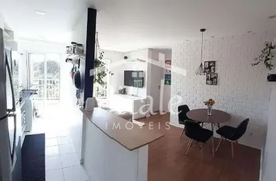 Apartamento com 2 dormitórios à venda, 47 m² por r$ 264.000,00 - granja clotilde - cotia/sp