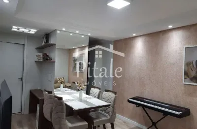 Apartamento com 2 dormitórios à venda, 44 m² por r$ 287.000,00 - recanto vista alegre - cotia/sp