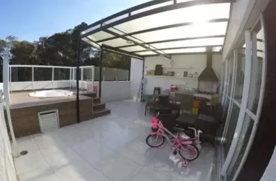 Cobertura duplex com 3 dormitórios à venda, 197 m² por r$ 1.190.000 - chácara pavoeiro - cotia/sp