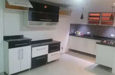 Sobrado com 3 dormitórios à venda, 130 m² por r$ 475.000,00 - parque são joaquim - taboão da serra/