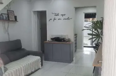 Sobrado com 2 dormitórios à venda, 50 m² por r$ 250.000,00 - água espraiada (caucaia do alto) - cot