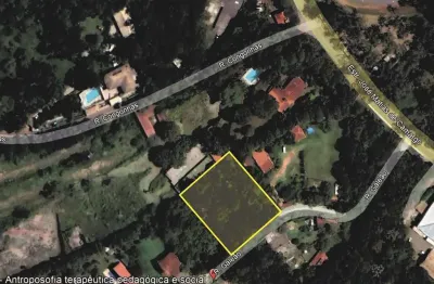 Terreno à venda, 1550 m² por r$ 420.000,00 - invernada - embu das artes/sp