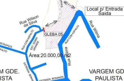 Área à venda, 20000 m² por r$ 770.000,00 - centro (vargem grande paulista) - vargem grande paulista