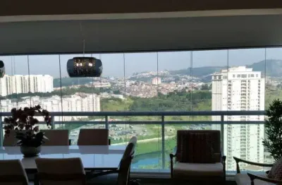 Apartamento com 3 dormitórios à venda, 138 m² por r$ 2.700.000,00 - alphaville centro de apoio i -