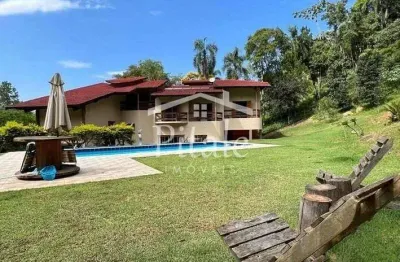 Casa com 4 dormitórios à venda, 550 m² por r$ 1.800.000 - jardim itatiaia - embu das artes/sp
