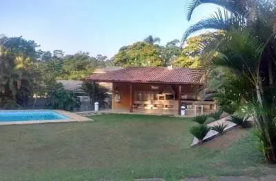 Casa com 4 dormitórios à venda, 4000 m² por r$ 1.800.000,00 - chácara represinha - cotia/sp