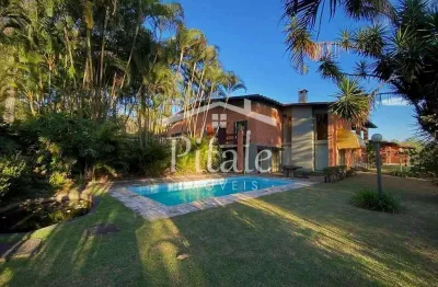 Sobrado com 4 dormitórios à venda, 521 m² por r$ 1.990.000,00 - chácara vale do rio cotia - carapic