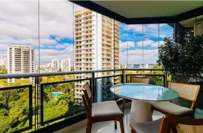Apartamento com 4 dormitórios à venda, 350 m² por r$ 6.200.000,00 - santo amaro - são paulo/sp