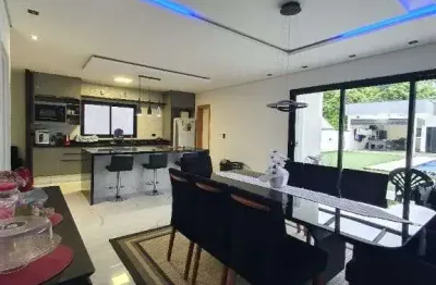 Casa com 6 dormitórios à venda, 279 m² por r$ 2.680.000,00 - chácara do remanso - vargem grande pau