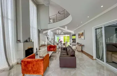 Casa com 4 dormitórios à venda, 490 m² por r$ 2.450.000,00 - altos de são fernando - jandira/sp