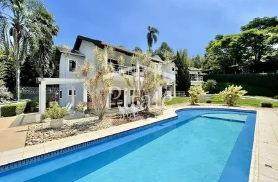 Sobrado com 5 dormitórios à venda, 618 m² por r$ 3.500.000,00 - jardim ipês - cotia/sp