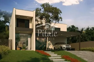 Casa com 4 dormitórios à venda, 371 m² por r$ 3.895.000 - paisagem renoir - cotia/sp