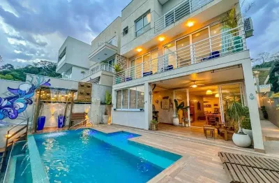 Deslumbrante residência com 4 dormitórios à venda, 463 m² por r$ 3.990.000 - condomínio valville 1