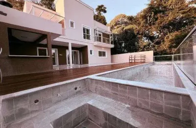 Sobrado com 4 dormitórios à venda, 436 m² por r$ 3.487.400,00 - chácara dos lagos - carapicuíba/sp