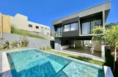 Sobrado com 4 dormitórios à venda, 393 m² por r$ 3.390.000,00 - paisagem renoir - cotia/sp