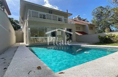 Casa com 4 dormitórios à venda, 300 m² por r$ 3.400.000,00 - residencial cinco (alphaville) - santa