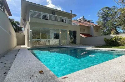 Casa com 4 dormitórios à venda, 300 m² por r$ 3.400.000,00 - residencial cinco (alphaville) - santa