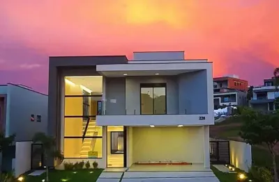 Casa com 5 suítes, mobiliada com 430 m² - venda por r$ 6.000.000 alphaville ii - são josé dos campo