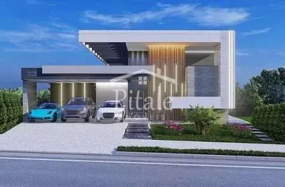 Casa com 4 dormitórios à venda, 329 m² por r$ 4.500.000,00 - morada das flores (aldeia da serra) -