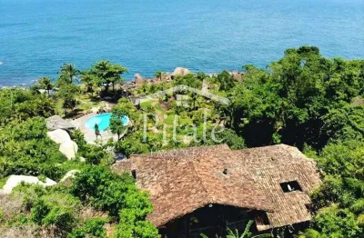 Sobrado com 5 dormitórios à venda, 900 m² por r$ 12.000.000,00 - flechas - ilhabela/sp