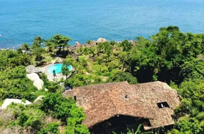 Sobrado com 5 dormitórios à venda, 900 m² por r$ 12.000.000,00 - flechas - ilhabela/sp