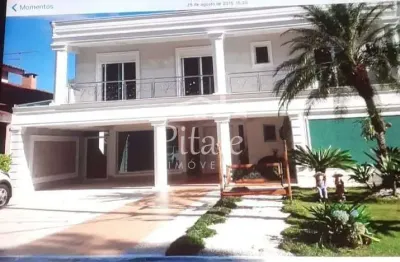Casa com 4 dormitórios para alugar, 450 m² por r$ 18.000,00/mês - residencial das estrelas - baruer
