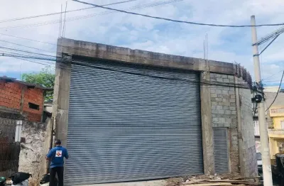 Galpão para alugar, 246 m² por r$ 6.000,00/mês - jardim planalto - carapicuíba/sp