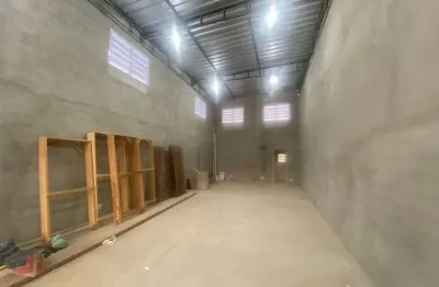 Galpão para alugar, 100 m² por r$ 5.000,00/mês - jardim san ressore (caucaia do alto) - cotia/sp