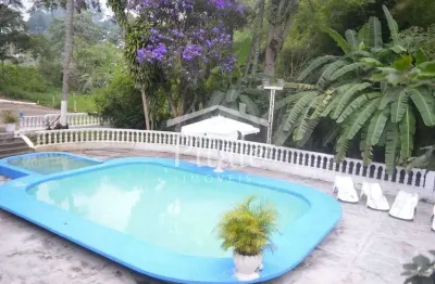 Chácara com 7 dormitórios à venda, 4000 m² por r$ 1.490.000,00 - parque dom henrique - cotia/sp