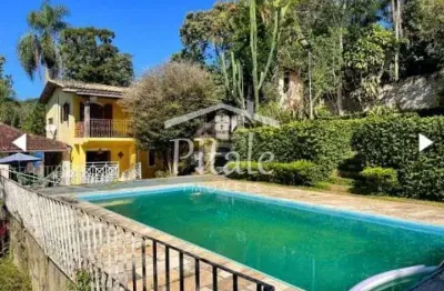 Chácara com 4 dormitórios à venda, 1294 m² por r$ 890.000,00 - terzas - são lourenço da serra/sp