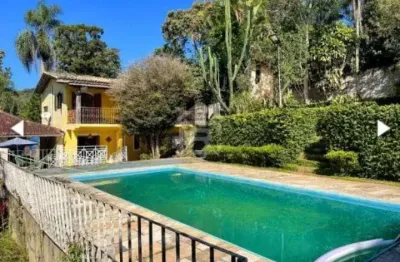 Chácara com 4 dormitórios à venda, 1294 m² por r$ 890.000,00 - terzas - são lourenço da serra/sp