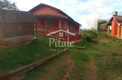 Chácara com 4 dormitórios à venda, 1200 m² por r$ 585.000,00 - cupim - ibiúna/sp