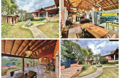 Casa em condomínio fechado com 4 quartos à venda na Rua Poá, Paisagem Renoir, Cotia