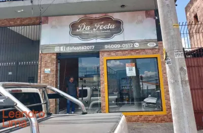 Salão para alugar, 80 m² por r$ 2.616,89/mês - jardim munhoz - guarulhos/sp