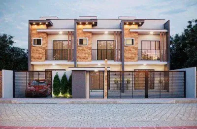 Sobrado com 2 dormitórios à venda, 100 m² por r$ 800.000,00 - armação - penha/sc