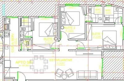 Apartamento com 3 dormitórios à venda, 104 m² por r$ 1.912.800,00 - fazenda - itajaí/sc
