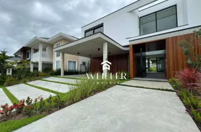 Casa com 3 dormitórios à venda, 355 m² por r$ 5.500.000,00 - rio do meio - itajaí/sc